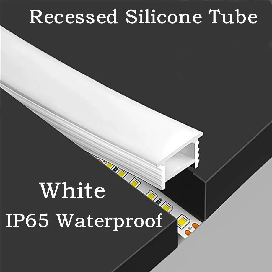 Outdoor Lighting Recessed - 최근 흰색 실리콘 튜브 LED 네온