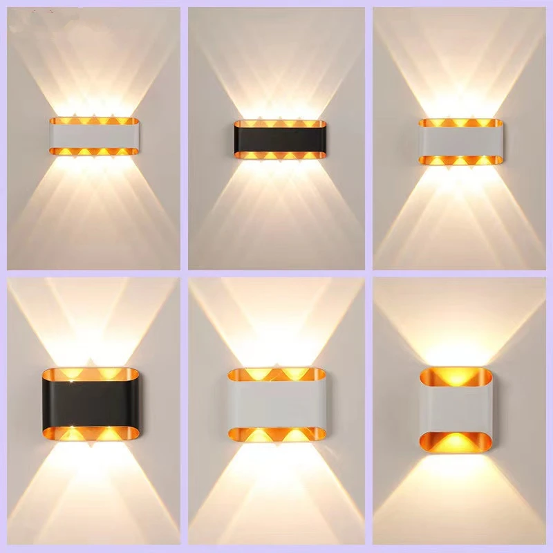 Outdoor Lighting Wall Mount - 현대적이고 미니멀한 야외 방수 벽등 발코니