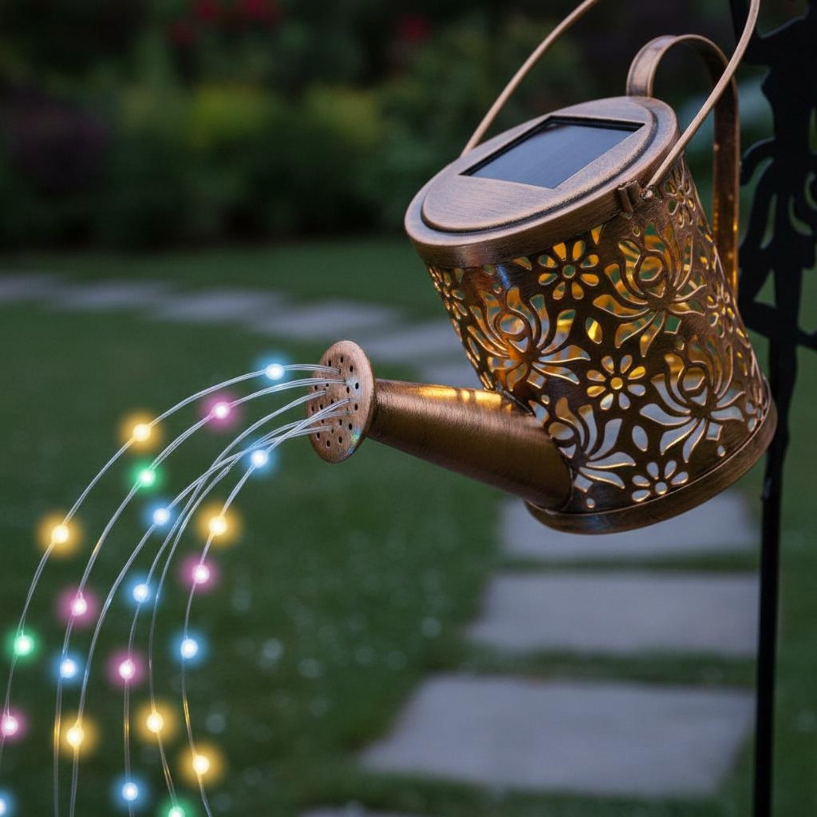 Outdoor Lighting Yard Decoration - 태양열 요정 물뿌리개 조명 장식용 프로젝션