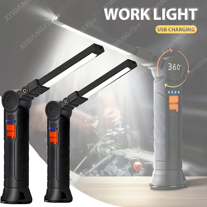 Outdoor Lighting Quality - 자석 및 후크가 있는 충전식 LED