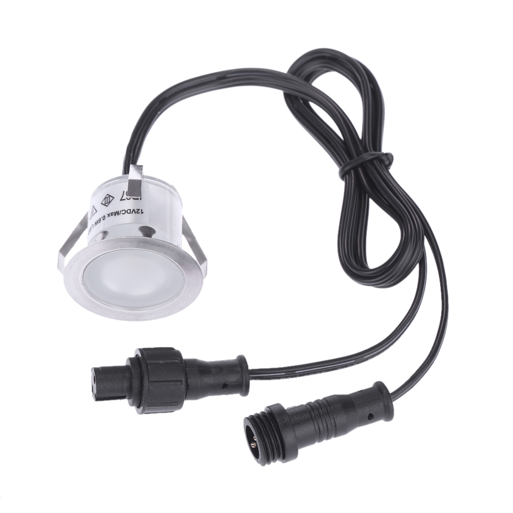 Outdoor Lighting Recessed - 10개 32mm LED 데크 조명 0.6W