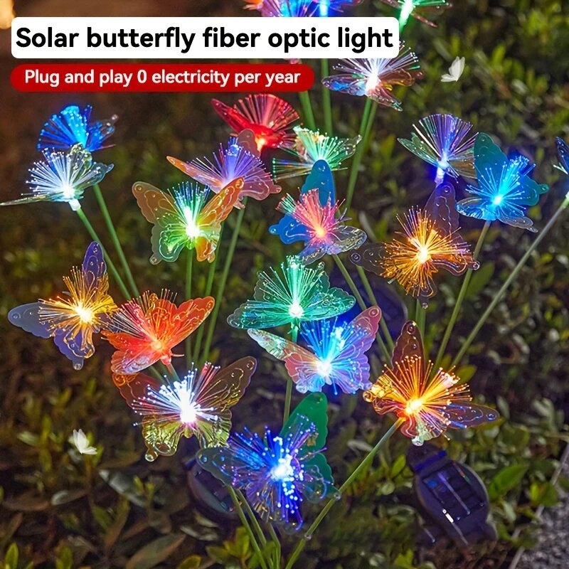 Outdoor Lighting Yard Ideas - 1PC 6 헤드 LED 태양 광