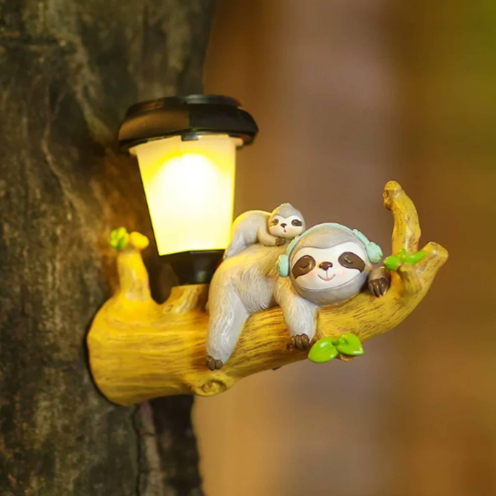 Outdoor Lighting Yard Decoration - 레진 태양광 야외 걸이형 조명 동물