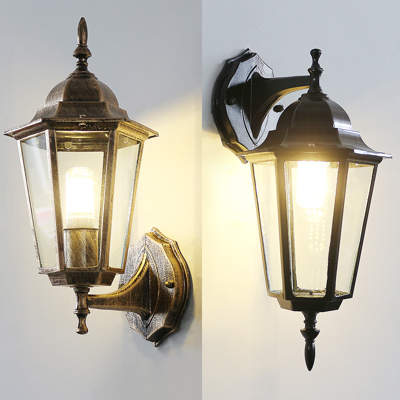 Outdoor Lighting Wall Mount - 유럽 스타일 레트로 LED 벽 램프,