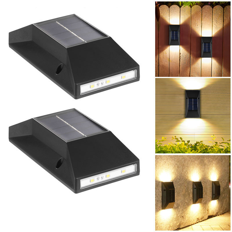 Outdoor Lighting Yard Decoration - 6LED 위/아래 조명 야외 정원 장식