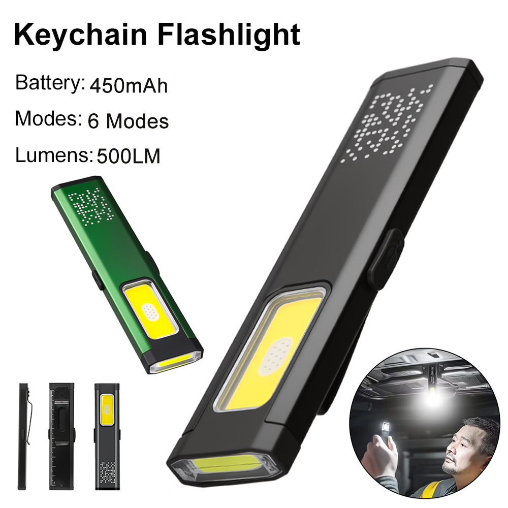 미니 휴대용 충전식 LED 손전등, 방수 야외 작업용  - Outdoor Lighting Quality 리뷰 및 가격