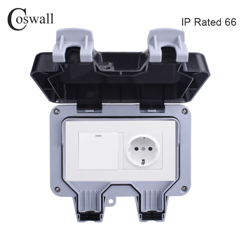 Coswall IP66 비바람에 견디는 방수 야외 벽  - Outdoor Lighting Wall Mount 리뷰 및 가격