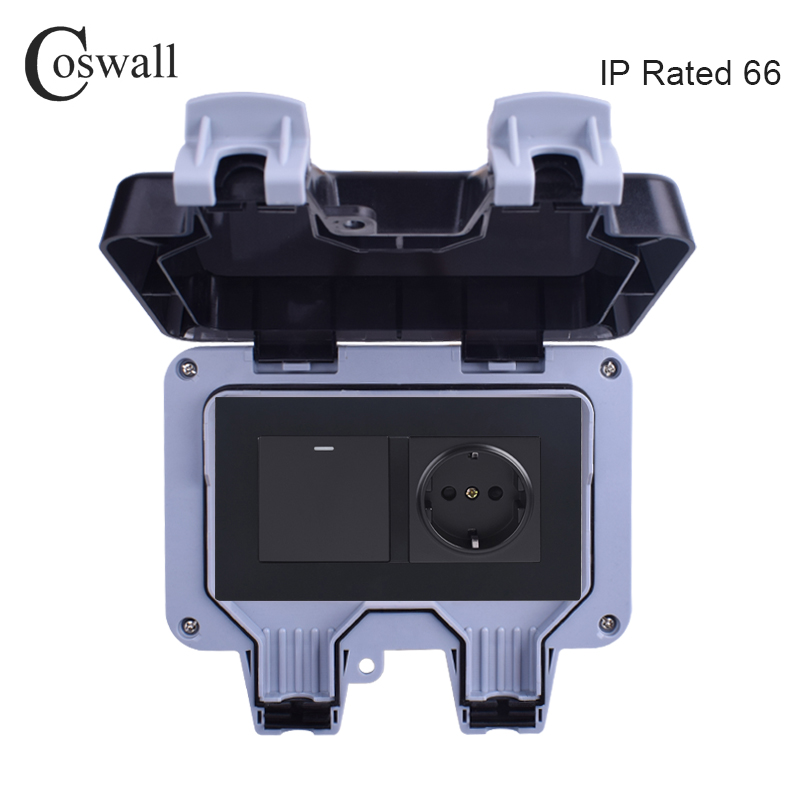 Coswall IP66 비바람에 견디는 방수 야외 벽  - Outdoor Lighting Wall Mount 리뷰 및 가격