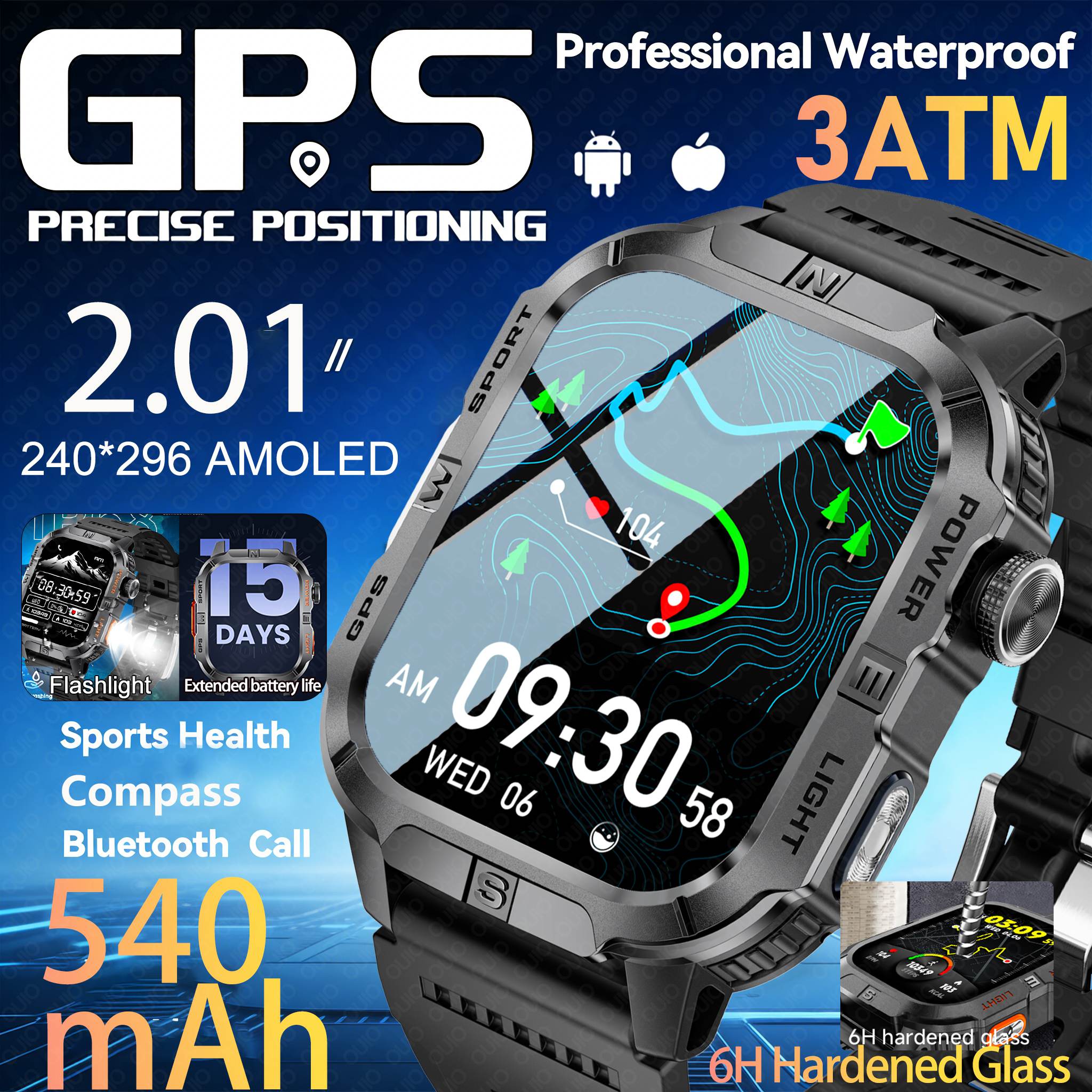 2026년형 스마트워치 GPS 모션 트랙 6H 강화유리 - Outdoor Lighting Ip Rating 리뷰 및 가격