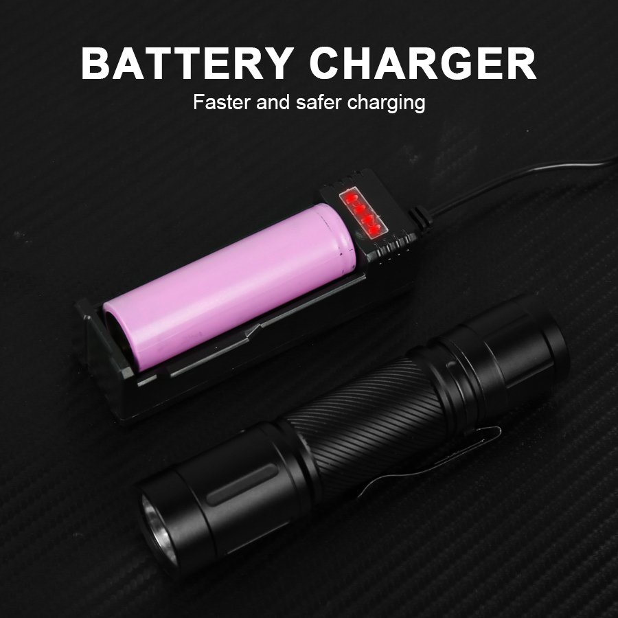 1200LM 고정 초점 LED 손전등 펜 클립 헤드램프 - Outdoor Lighting Battery Powered 리뷰 및 가격