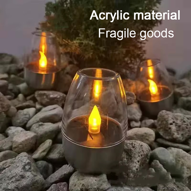 LED 태양 양초 빛 Flameless 충전식 야간 조 - Outdoor Lighting Led Fixtures 리뷰 및 가격