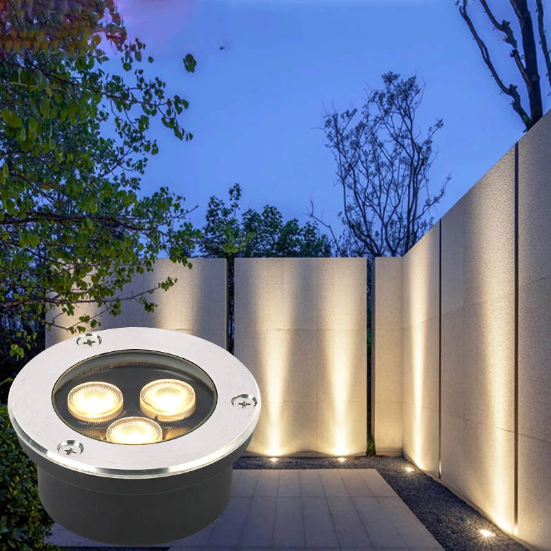 얇은 IP67 방수 매립형 지중 LED 조명 3W/5W - Outdoor Lighting Recessed 리뷰 및 가격