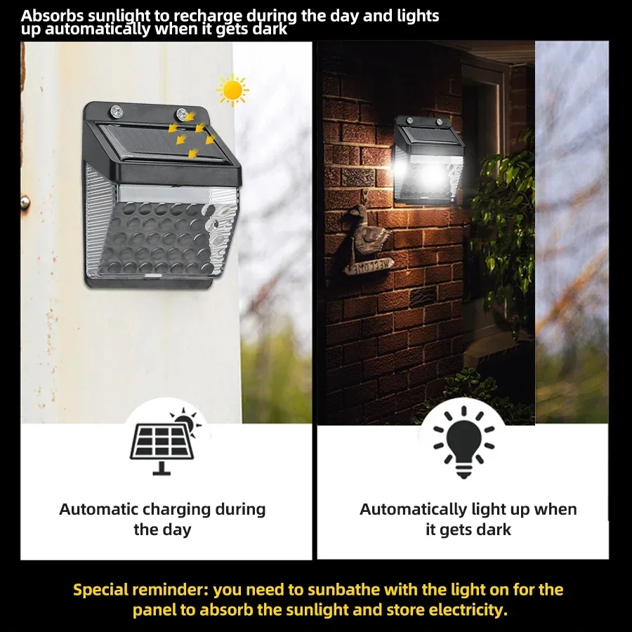 LED 태양광 조명 PIR 모션 센서 벽등 야외 태양광 - Outdoor Lighting With Motion Sensor 리뷰 및 가격
