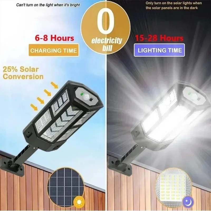 최신형 태양광 램프 강력한 야외용 태양광 조명 모션 센 - Outdoor Lighting Quality 리뷰 및 가격