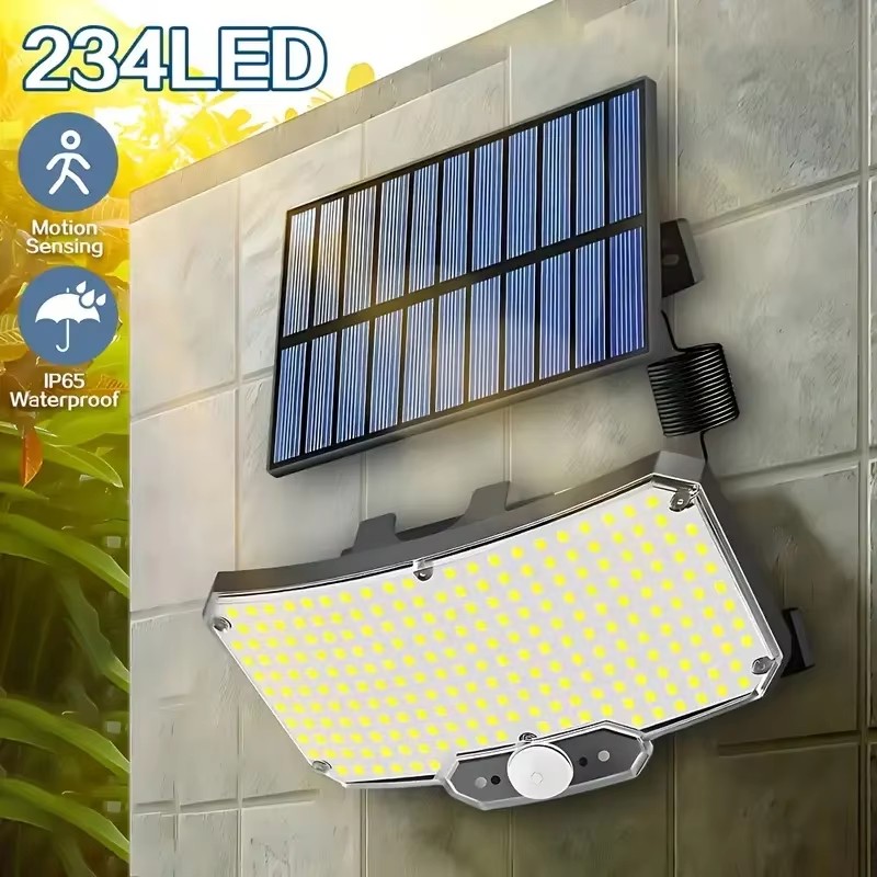 234LED 태양광 야외 조명 모션 센서 슈퍼 브라이트 - Outdoor Lighting With Motion Sensor 리뷰 및 가격