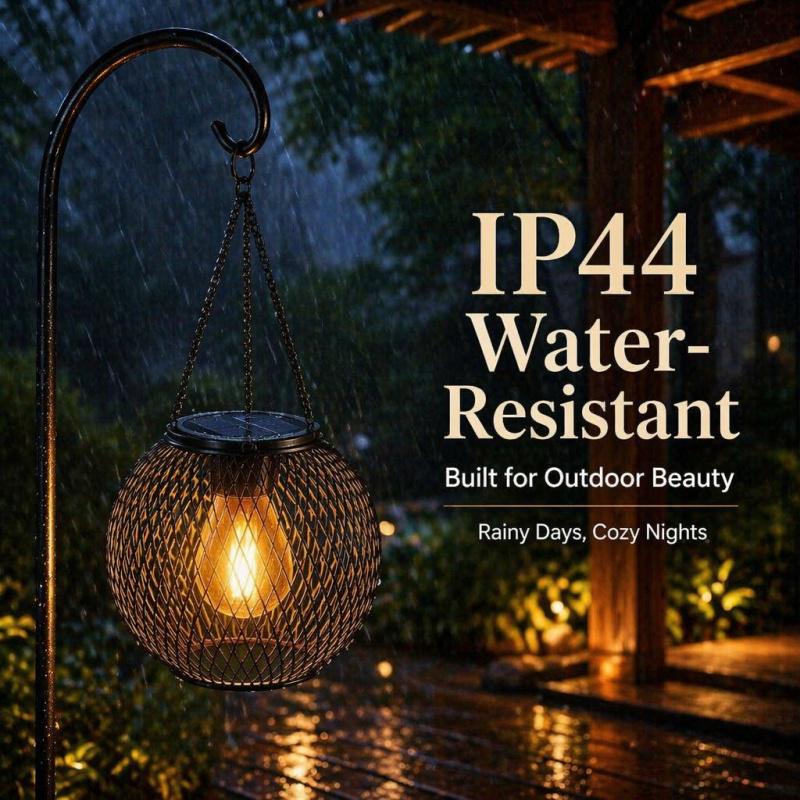 태양열 LED 교수형 플로어 램프 야외 속이 빈 조명  - Outdoor Lighting Quality 리뷰 및 가격