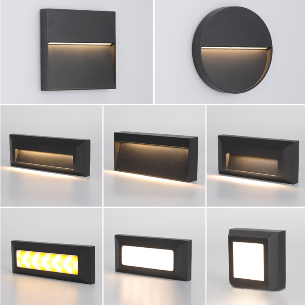 야외 LED 벽등 표면 장착 현관등 원형 사각형 발코니 - Outdoor Lighting Wall Mount 리뷰 및 가격