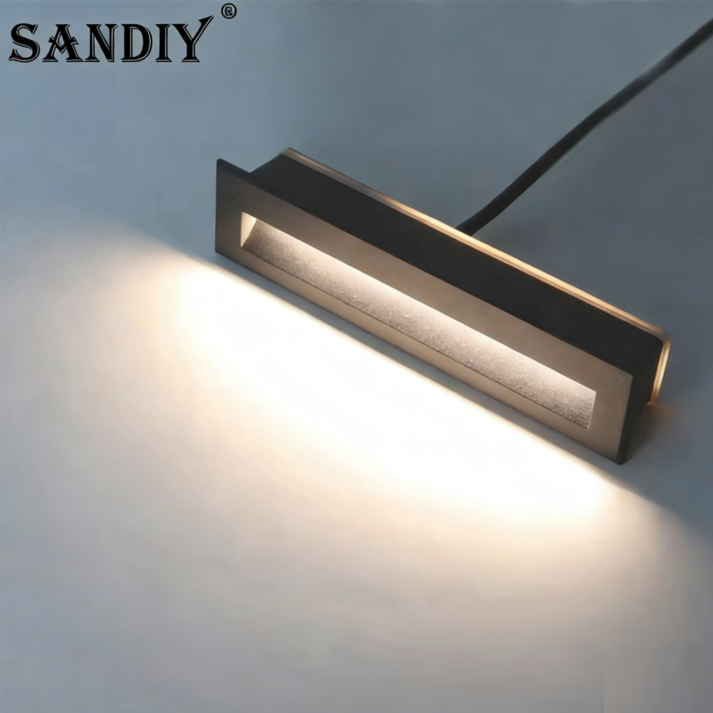 SANDIY 계단 조명 모션 센서 벽 스콘 램프 내장형 - Outdoor Lighting Recessed 리뷰 및 가격