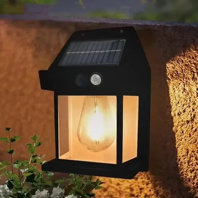 야외 태양광 텅스텐 벽등, 모션 센서 내장, IP65  - Outdoor Lighting With Motion Sensor 리뷰 및 가격