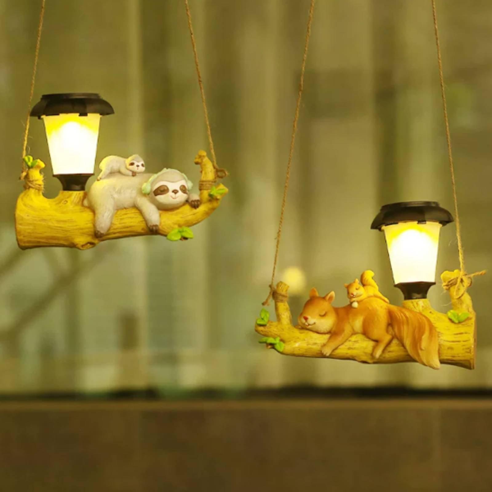 레진 태양광 야외 걸이형 조명 동물 모티브 방수 정원  - Outdoor Lighting Yard Decoration 리뷰 및 가격