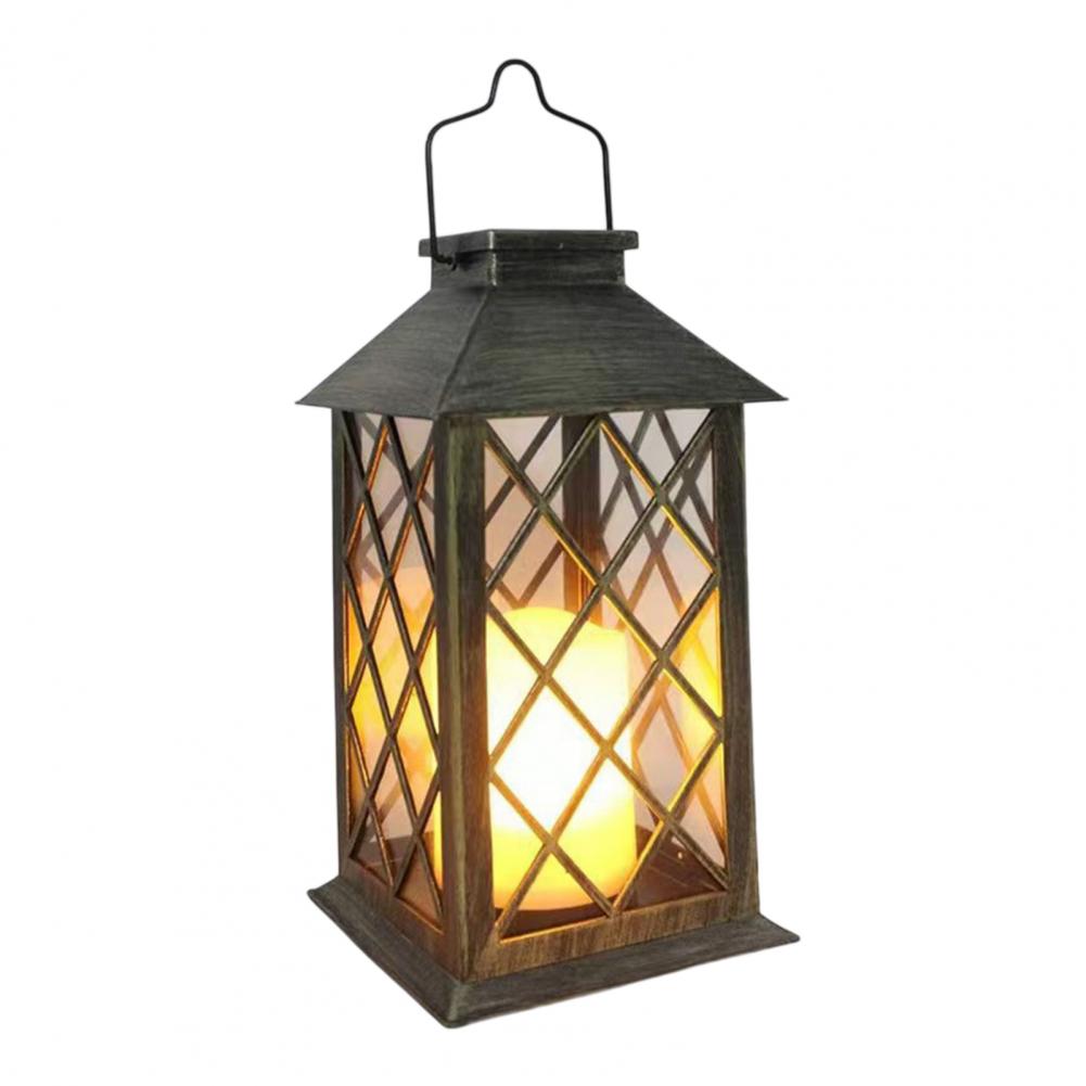 레트로 태양광 랜턴, 야외용 태양광 캔들 랜턴, 걸이  - Outdoor Lighting Yard Decoration 리뷰 및 가격