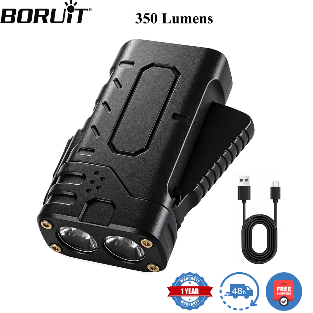 BORUIiT 핸드 크랭크 EDC LED 손전등 타입- - Outdoor Lighting Quality 리뷰 및 가격