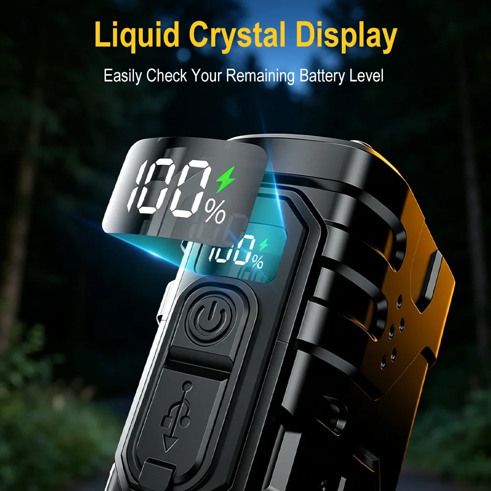 BORUIiT 핸드 크랭크 EDC LED 손전등 타입- - Outdoor Lighting Quality 리뷰 및 가격