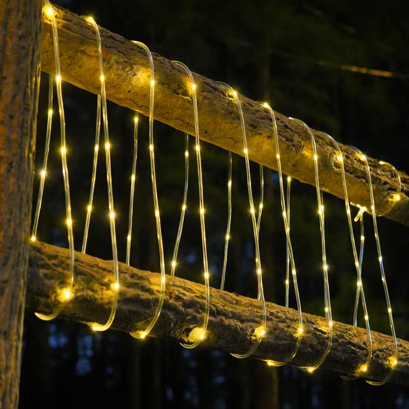 태양광 로프 조명 50/100 LED 방수 튜브 요정  - Outdoor Lighting Youtube 리뷰 및 가격