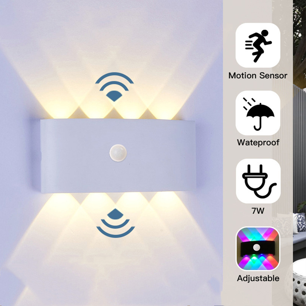 PIR 모션 센서 벽 램프 AC85-265V Water - Outdoor Lighting Wall Mount 리뷰 및 가격