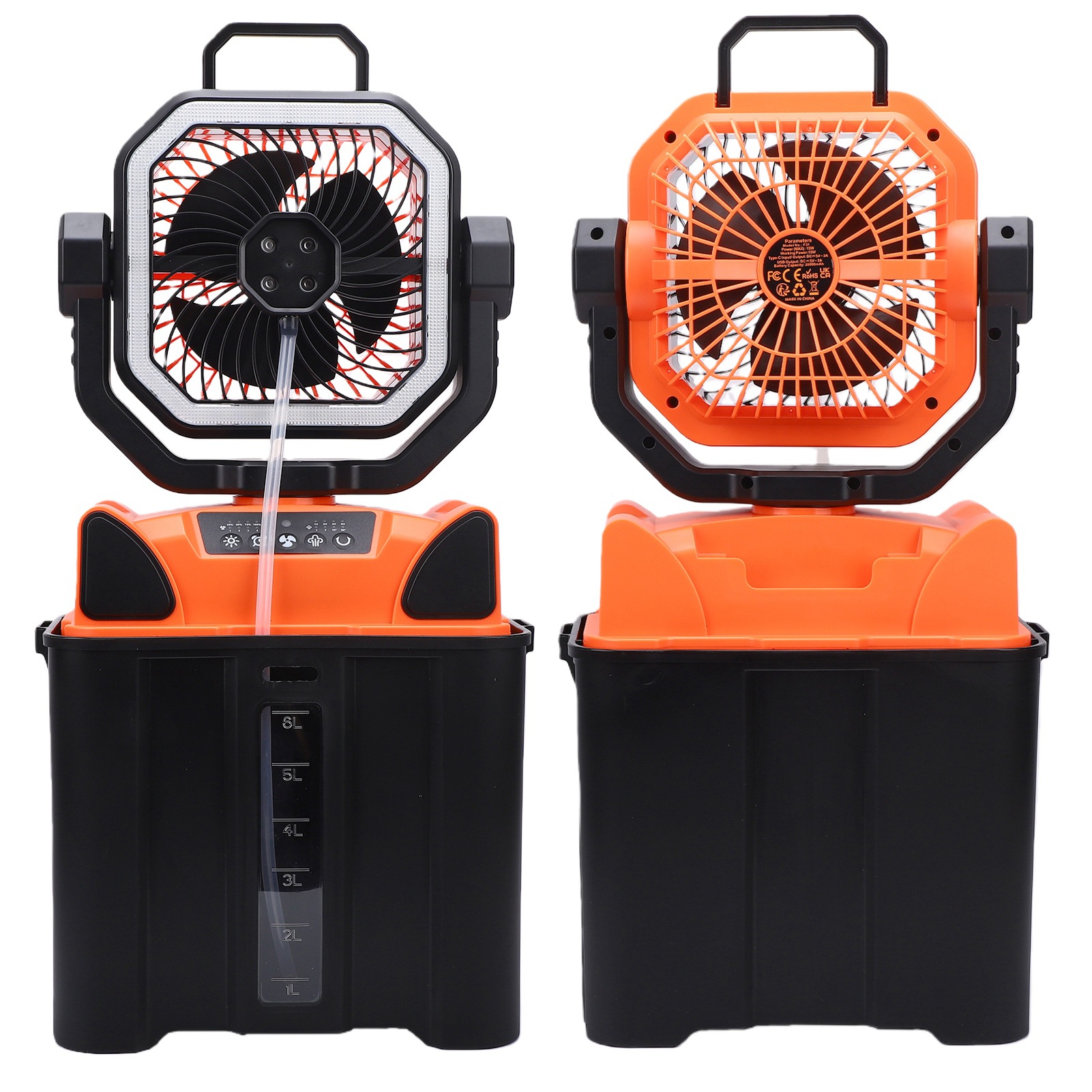6L 버킷, LED 조명, 리모컨, 20000mAh 배 - Outdoor Lighting Battery Powered 리뷰 및 가격